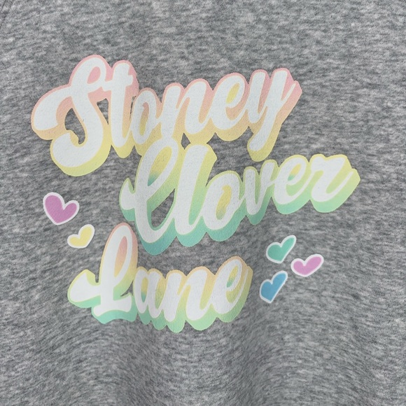 Stoney Clover Lane X Target Grey Sweatshirt Size Women Small - Picture 4 of 7